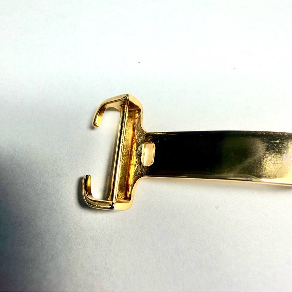 CARTIER 16mm Gold Plated Steel Deployment Buckle - Picture 5 of 8